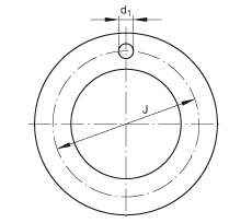 推力墊圈 EGW28-E40-B, 推力墊圈，免維護(hù)，帶銅襯